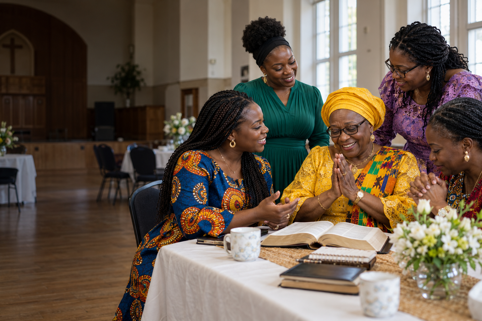 Illustrative AI-generated image for District Women ministry
